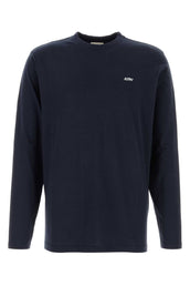 Autry Navy Blue Cotton Main WOMスウェットシャツ - Image 6