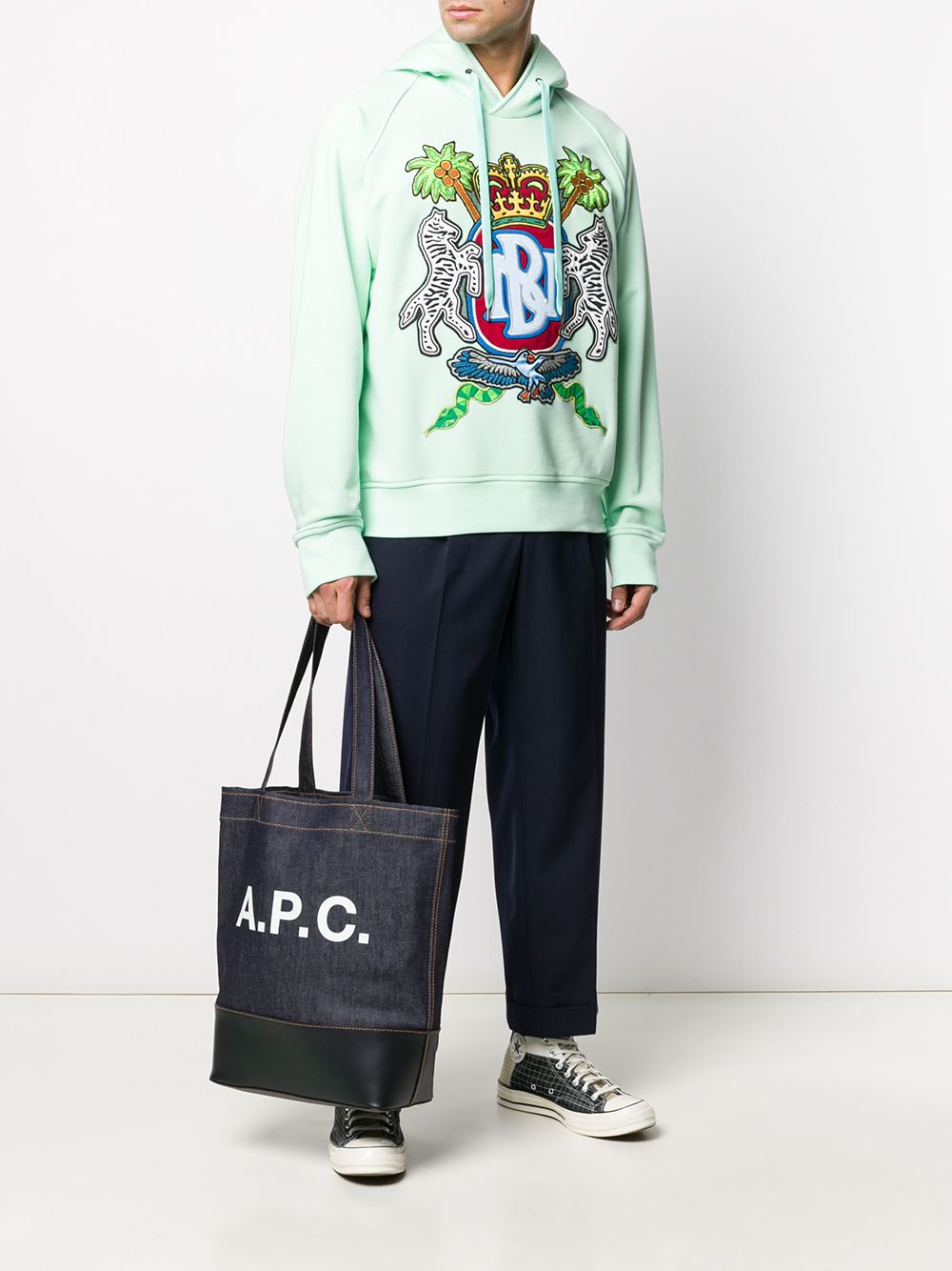 A A.P.C.アクセルデニムトートバッグ - Image 6
