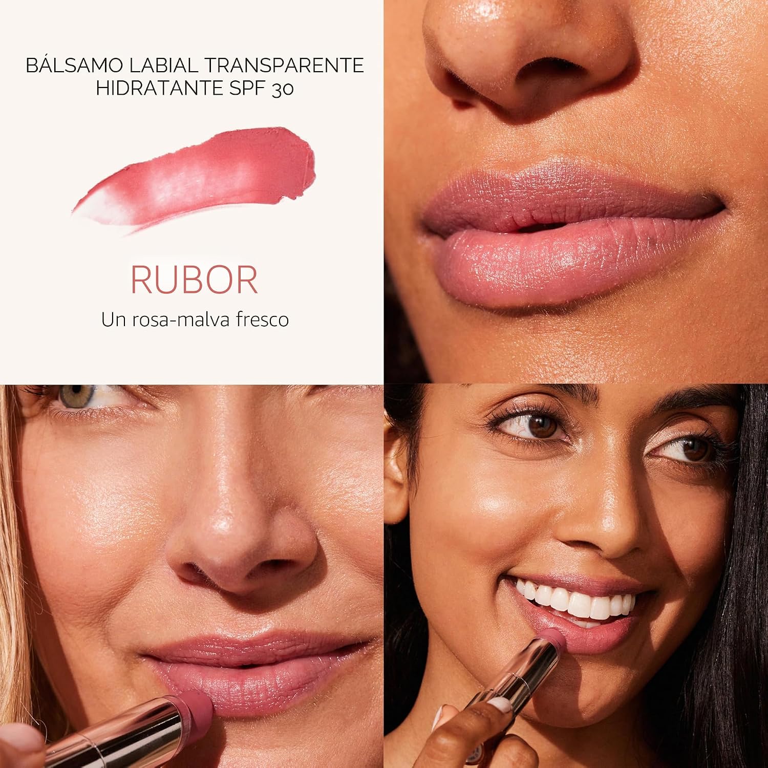 MDSolarSciences Bálsamo labial tintado ligero SPF 30 protector solar hidratante con manteca de karité, aceites de jojoba y aguacate hidratantes, vegano, limpio y libre de crueldad para el cuidado de