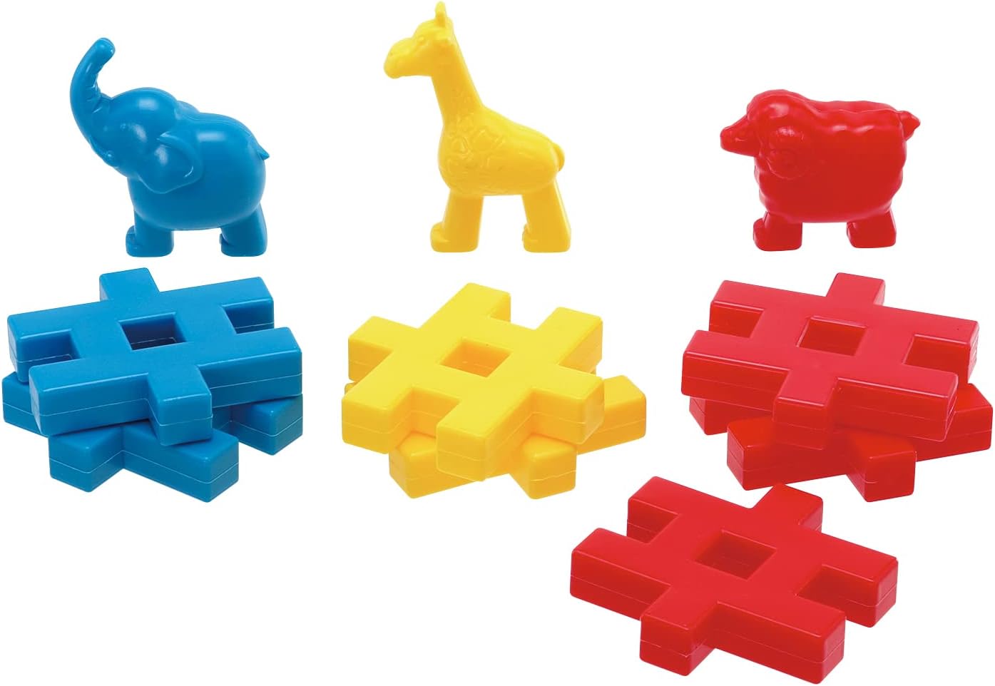 Gakken 83717 New Blocks Starter Set (Recommended Age: 1.5 years and up) Blocks, 15 Types, 54 Parts