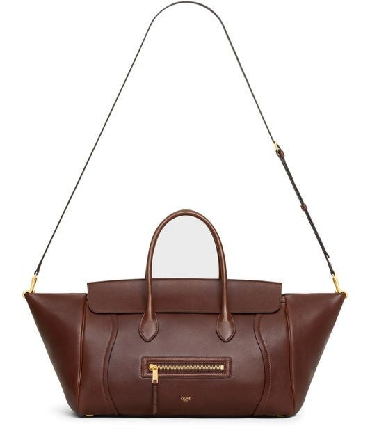 CELINE Medium new luggage in supple shiny lambskin - Image 6