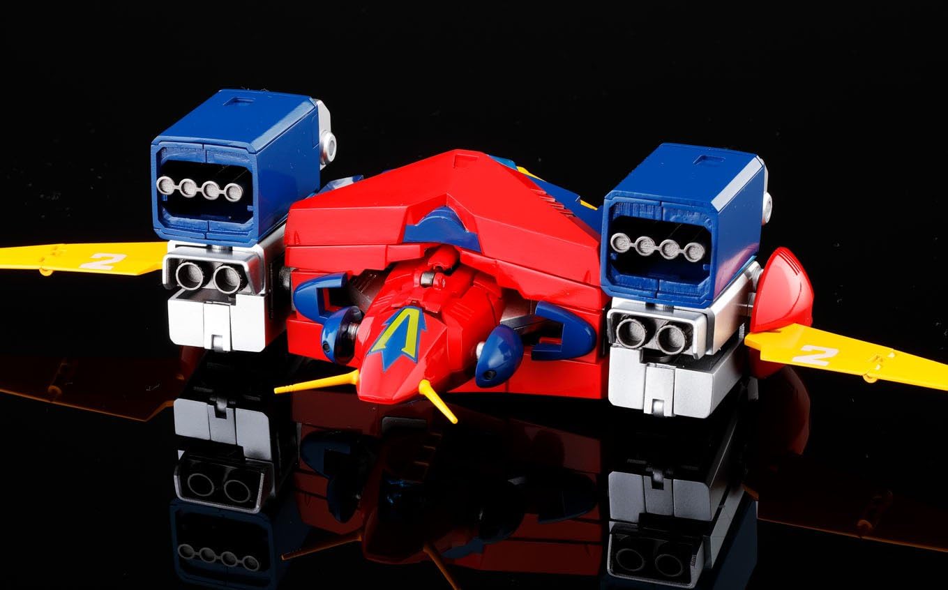 DX Soul of Chogokin Super Electromagnetic Com-Battler V, approx. 14 in. (355mm), ABS and PVC, die-cast painted action figure