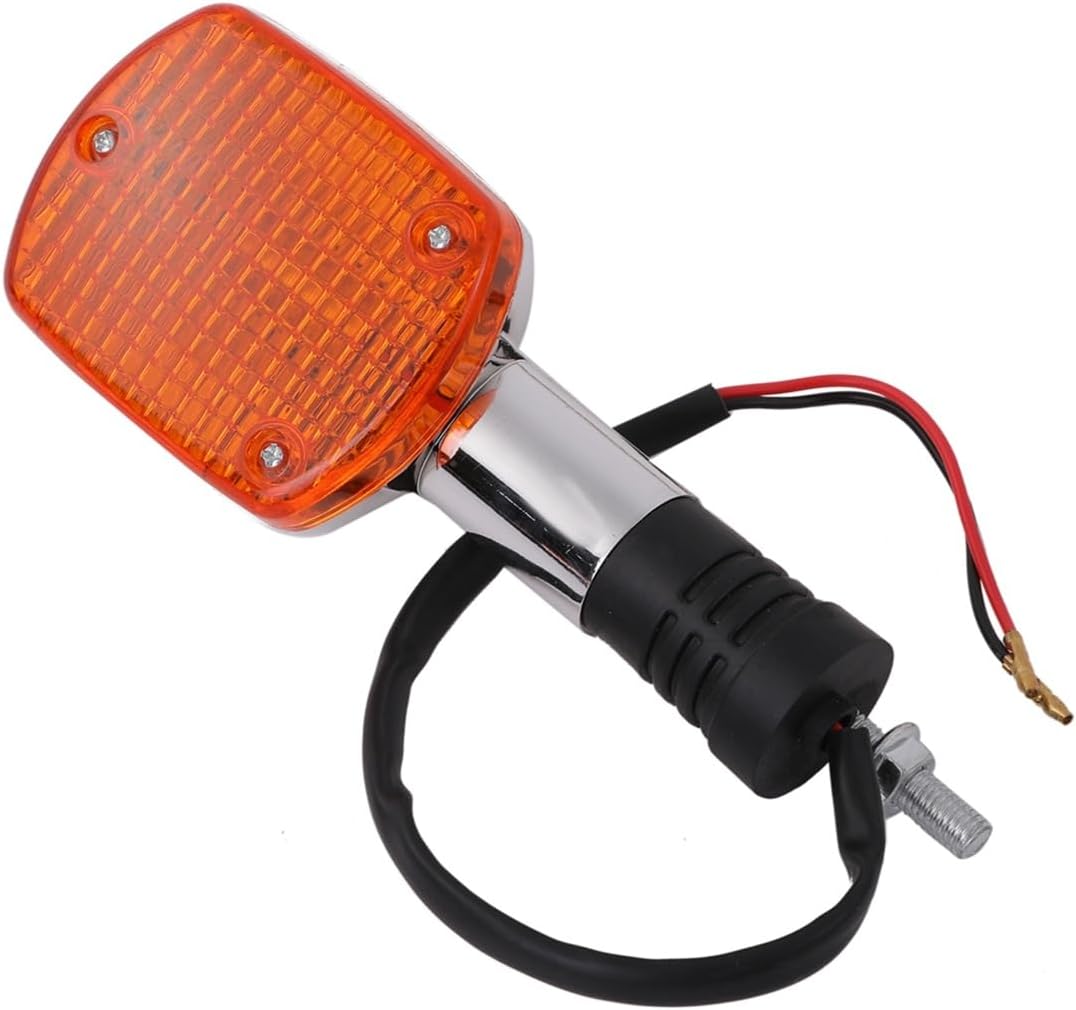Honda Front Rear Turn Signal Front and Rear Rebel 250 MC13 VF750 Magna RC09 NV750C CBX750 PS250 MF09 CBX650SC CB750 RC42 Genuine Type Custom Aftermarket Parts (Set of 2)
