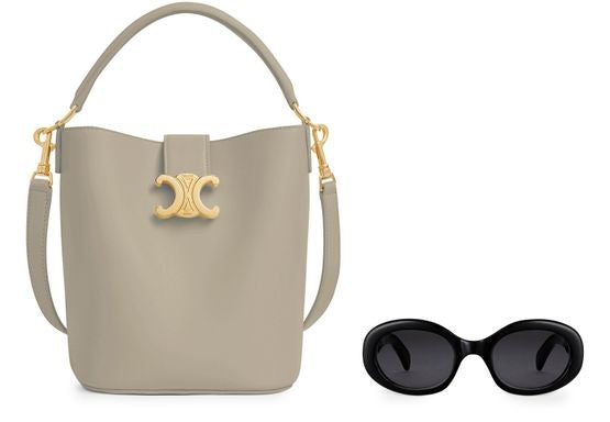CELINE Small Louise bag in smooth calfskin - Image 6