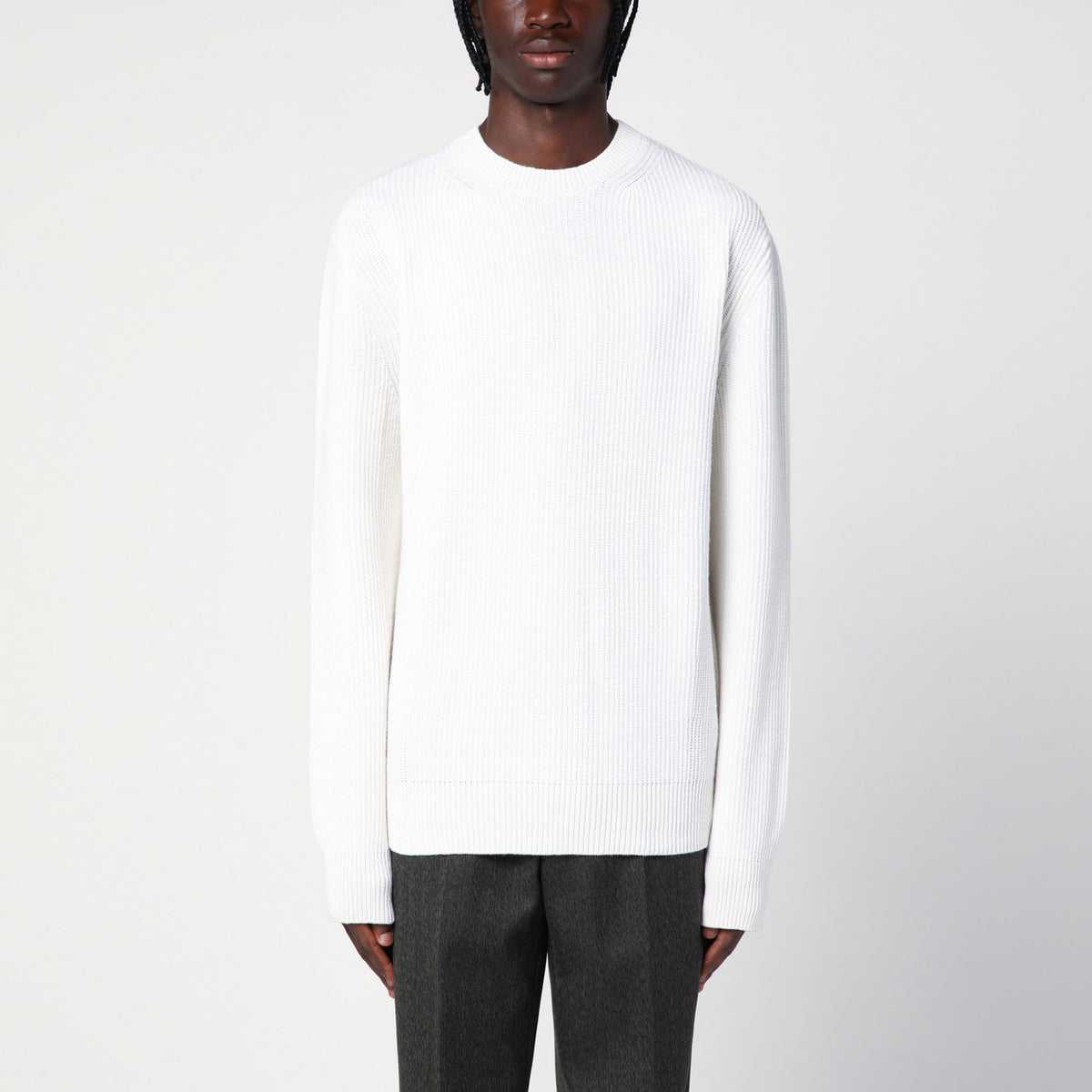 Zegna Zegna Oasi Beige Cashmere Jumper - Image 6