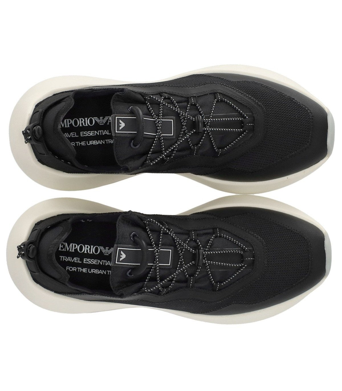 Emporio Emporio Armani Travel Essential Black Sneaker - Image 6