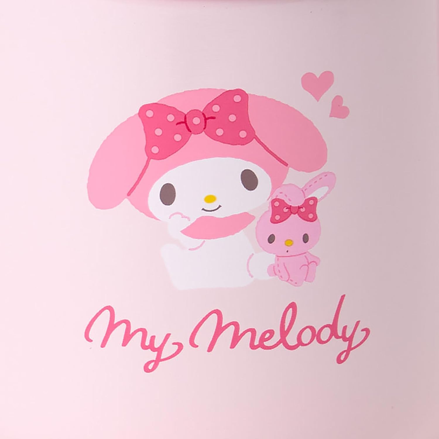 Sanrio 296953 My Melody Stainless Steel Mug with Lid Body: Stainless Steel Copper (Acrylic Resin Coating), Lid (Drinking Mouth) Handle: Polypropylene, Gasket/Bottom Surface: Silicone Rubber, Heat