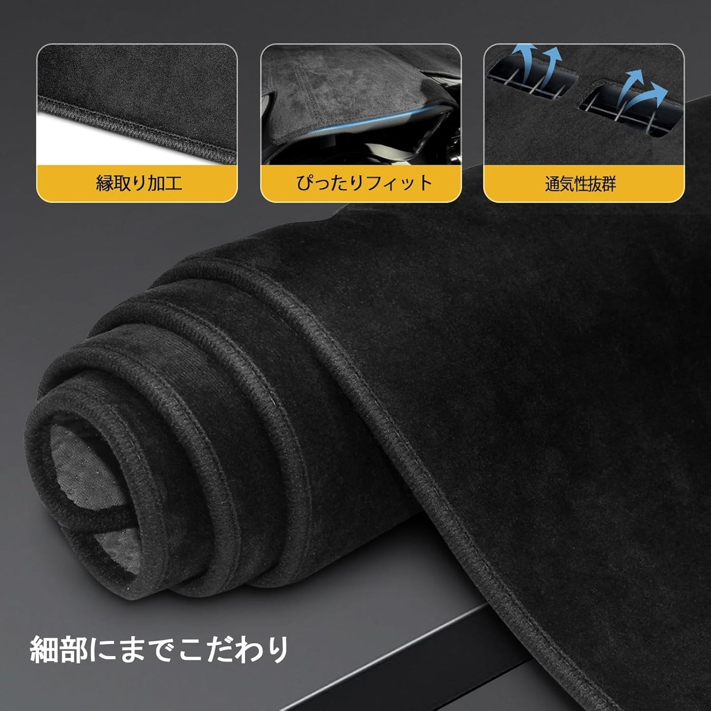 Prius 60 Series Dedicated Dashboard Mat, PRIUS 60, Dashboard Cover, Interior Parts, Dashboard, Protective Mat, Sun Protection (Prius 60 Series)