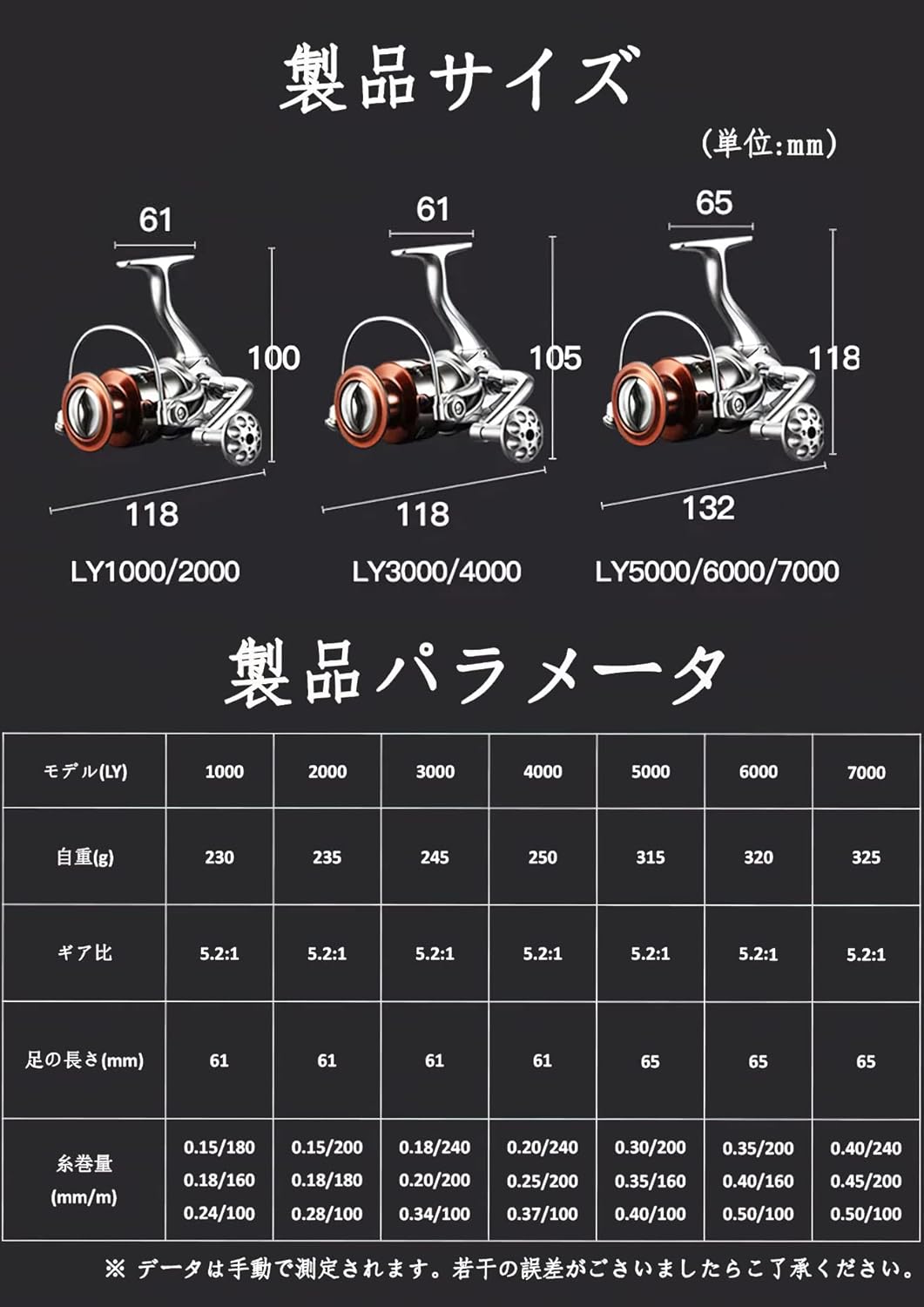 Spinning Reel, Fishing Reel, Lightweight Reel, Gear Ratio 5.2:1, Left/Right Interchangeable Handle, For Far Toss, Freshwater Fishing, Sea Fishing, For All Fish Species, Fishing Reels 1000, 2000, 3000,