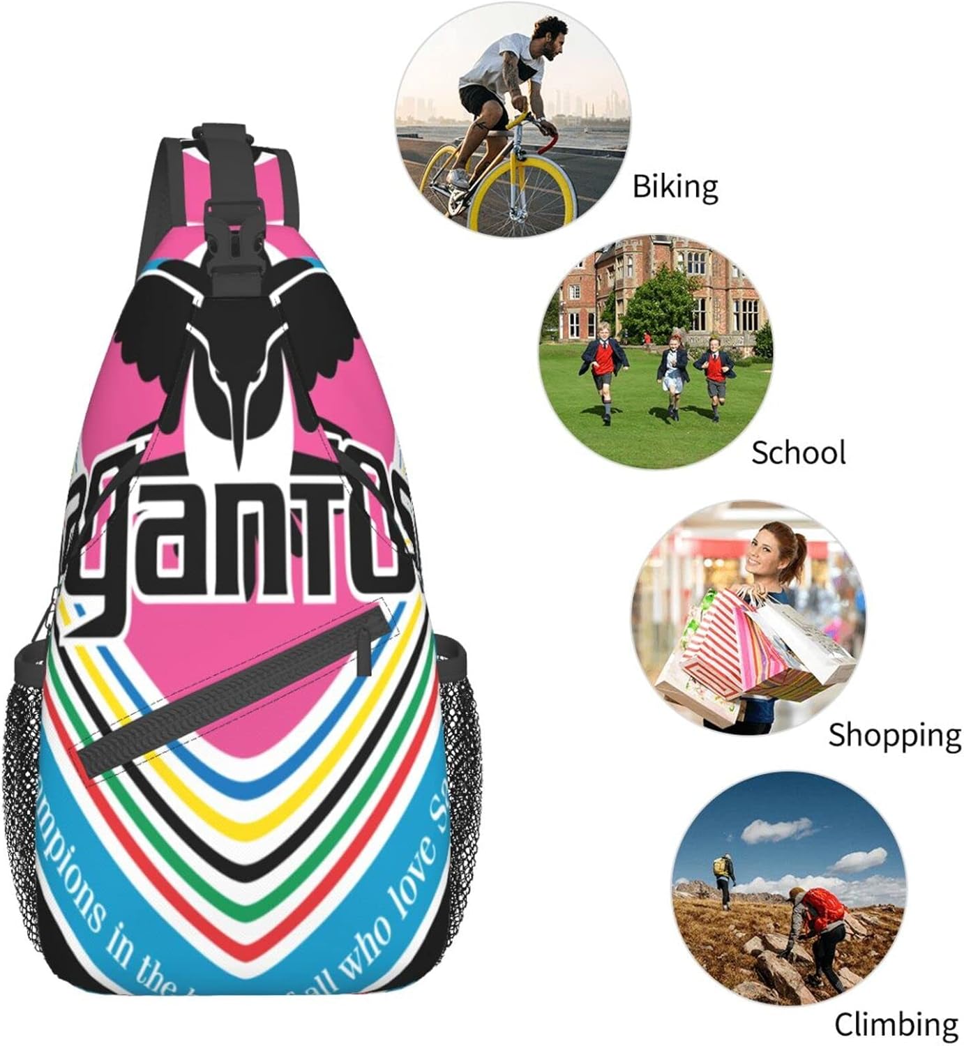 Sagan Tosu Shoulder Bag, Large Capacity, Shoulder Bag, Crossbody Bag, Work Commute, School, Travel, Events, Anime, Moe Goods, Multifunctional, Lightweight, Unisex, Gift, Sports School Bag, Backpack