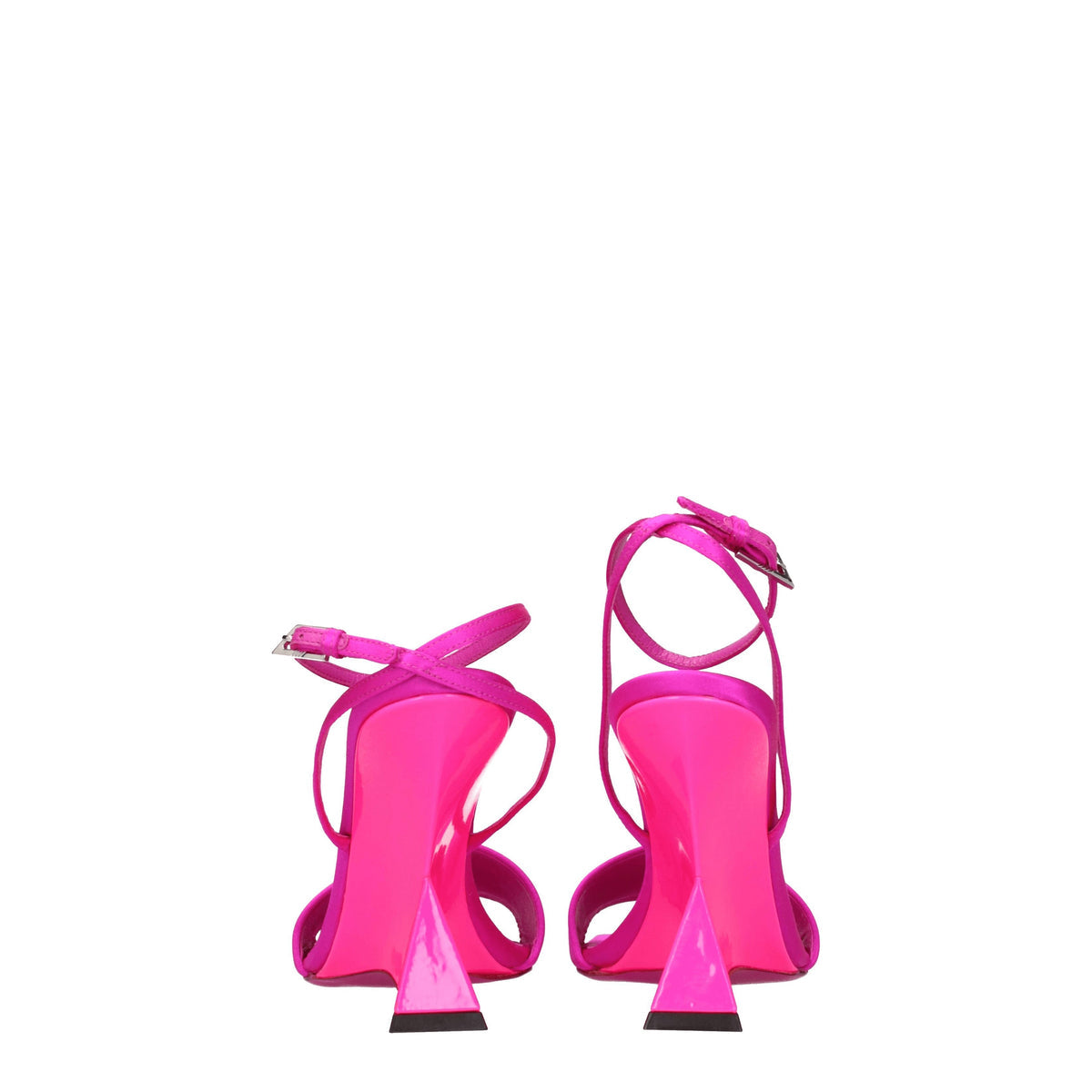 The ペントハウスサンダルチョープ女性サテンフキシア - Image 6