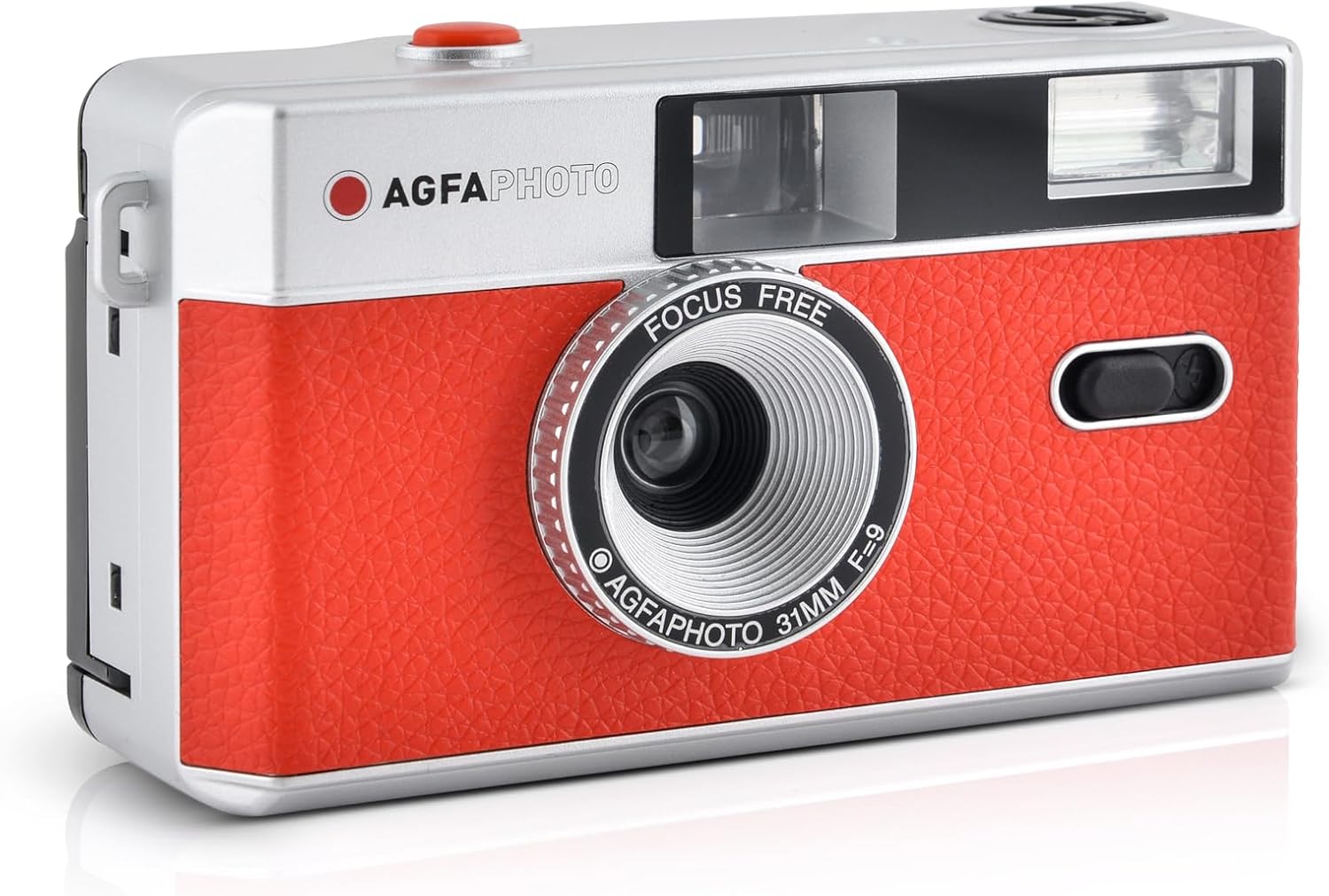 AgfaPhoto Reusable Photo Camera 35mm red