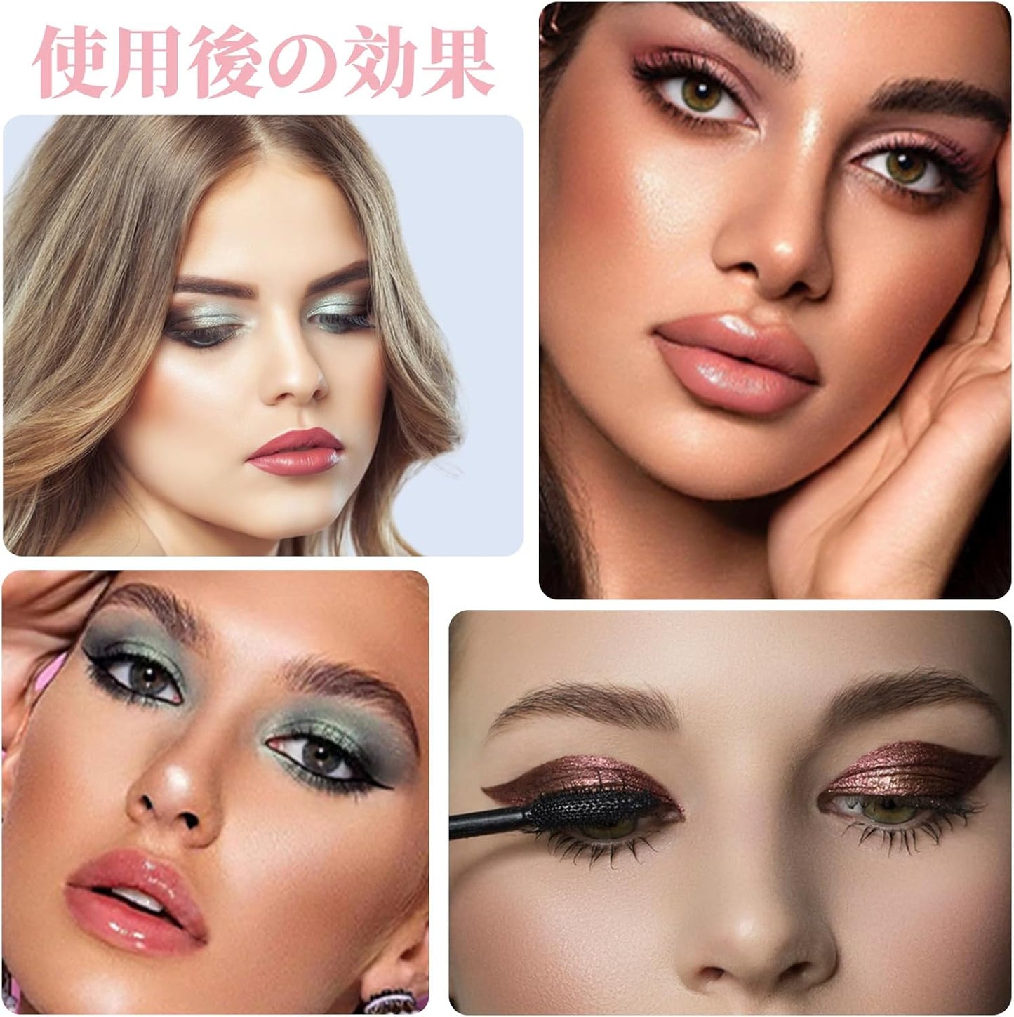 False Eyelashes, Magnetic False Eyelashes, 4 Pairs Popular, Magnetic False Eyelashes, Long Lasting, Repeated Use, Handmade, Reusable, Includes Dedicated Tweezers, Magnetic Eyelashes Set