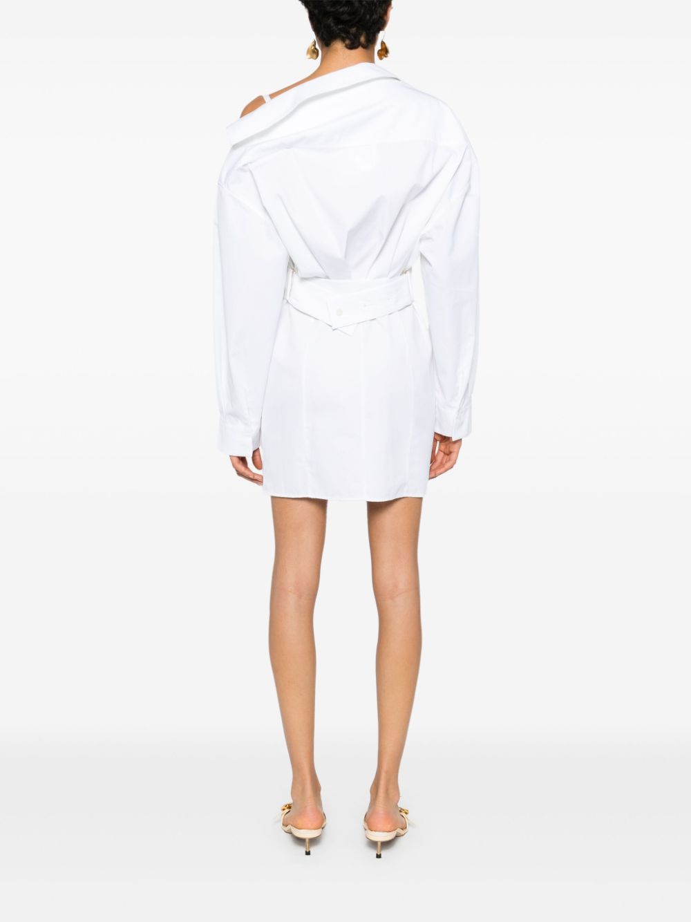 Jacquemus Jacquemus La Mini Robe Chemise Dress - Image 6