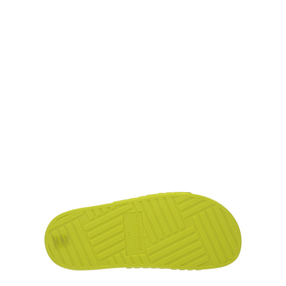 Bottega Bottega Veneta Slippers And Hooves Man Rubber Green/Kiwi - Image 6