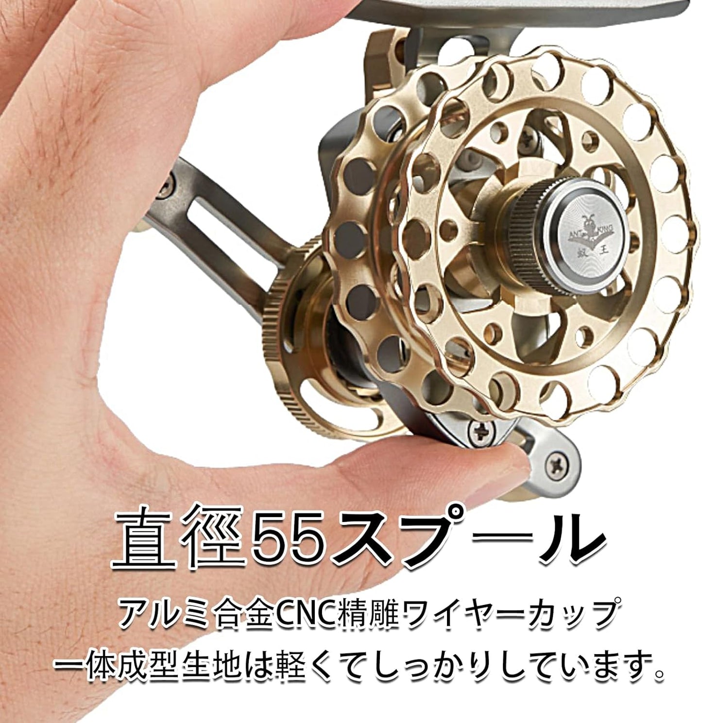 Raft Reel, Chino Reel, Fishing, Drop Over, Black Snapper, Ice Fishing, 8 + 1 BB, Lightweight, 4.9 oz (143 g), Gear Ratio, 3.1:1 with Clutch, Raft, Cassette Fishing, Left-Spinning, No Squid Reverse
