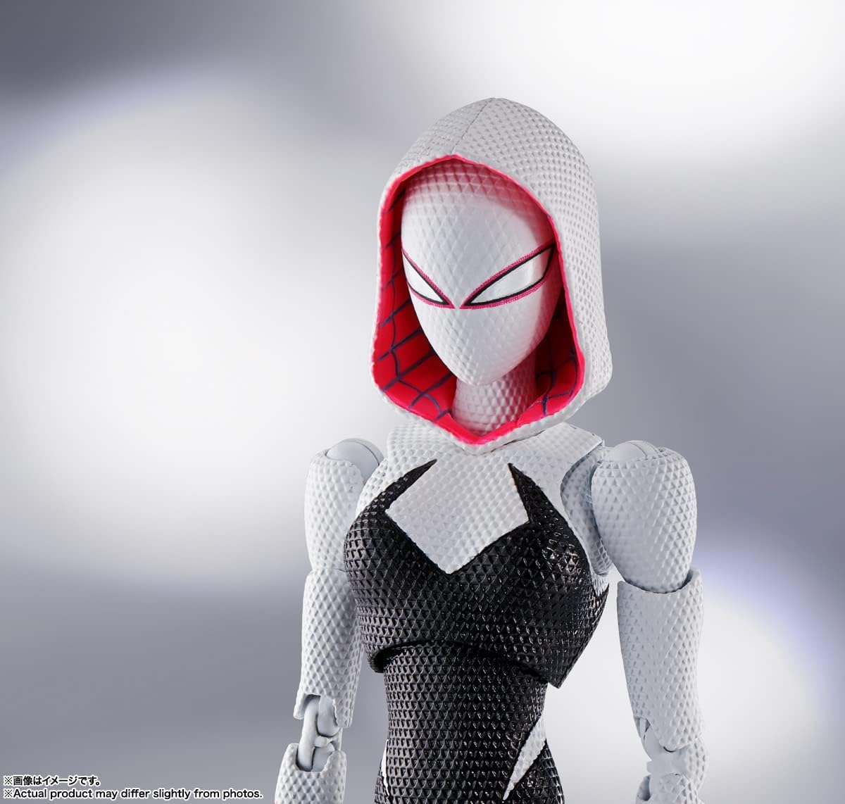 S.H. Figuarts Spider-Man: Across the Spider-Bath Spider Gwen, Approx. 5.9 inches (150 mm), ABS & PVC, Pre-painted Action Figure