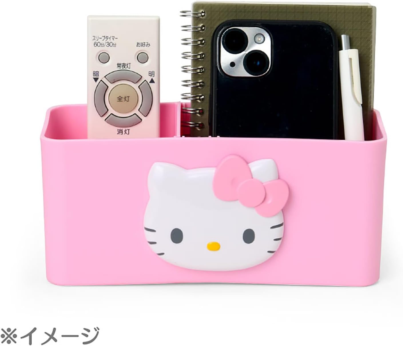 Sanrio 548154 Car Basket, Hello Kitty Storage Case, Box, Small Items, Car Goods
