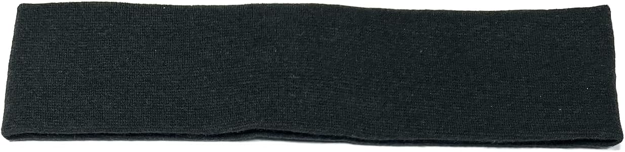 Turban, Made in Japan, Cotton Fabric, 2.0 inches (5 cm), Sold as a Set, Hair Band (Black 3)