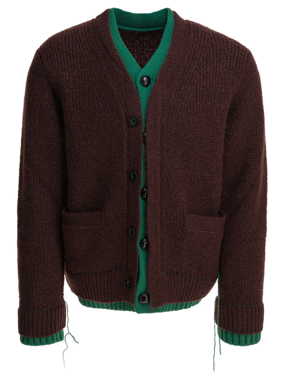 Sacai Sacai ウールブレンド カーディガン - Image 6