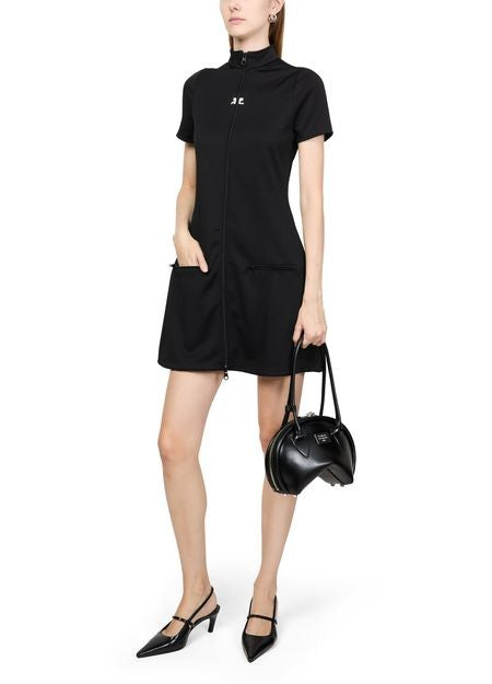 COURREGES Interlock tracksuit mini dress - Image 6