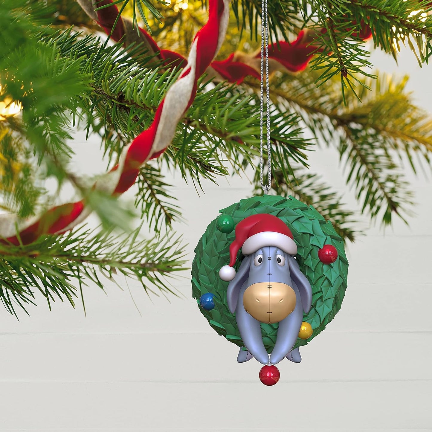 Hallmark Keepsake Adorno de Navidad 2021, Disney Winnie The Pooh O Christmas Eeyore