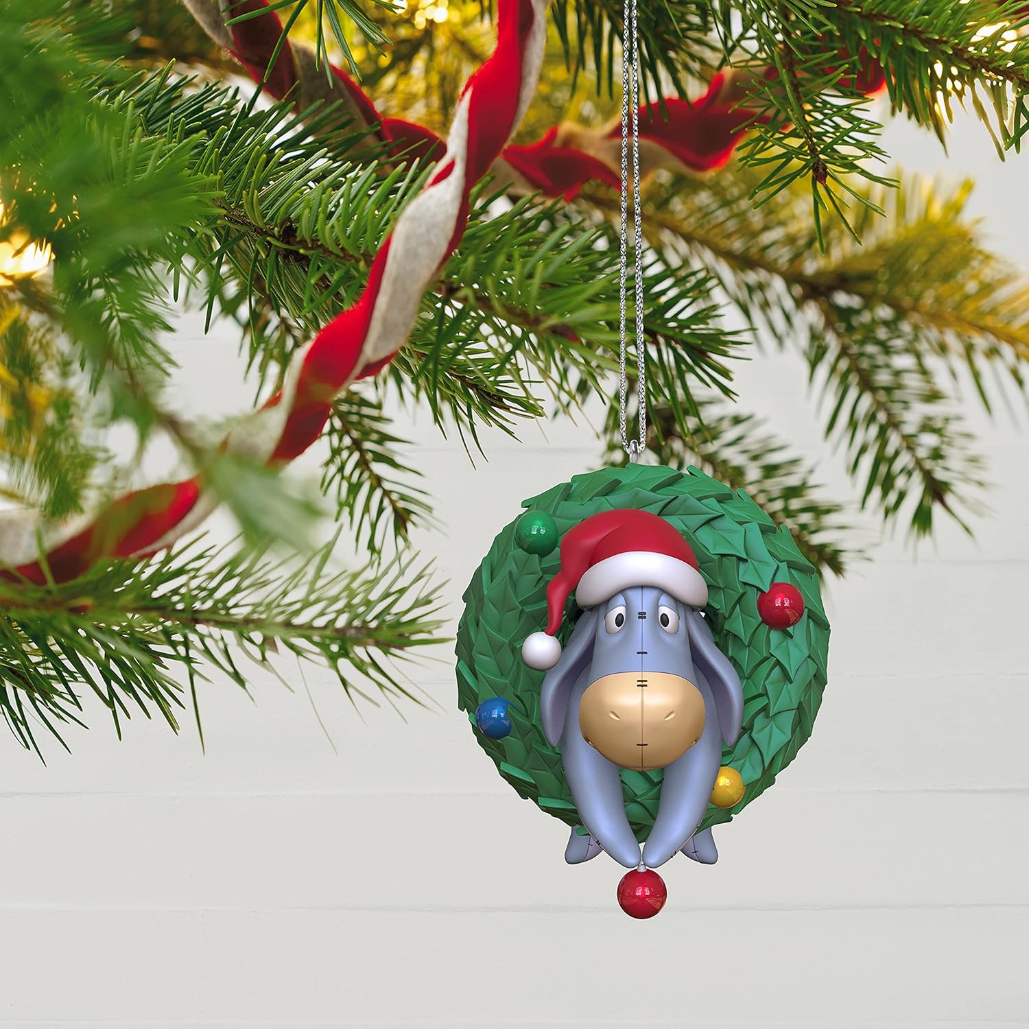Hallmark Keepsake Adorno de Navidad 2021, Disney Winnie The Pooh O Christmas Eeyore