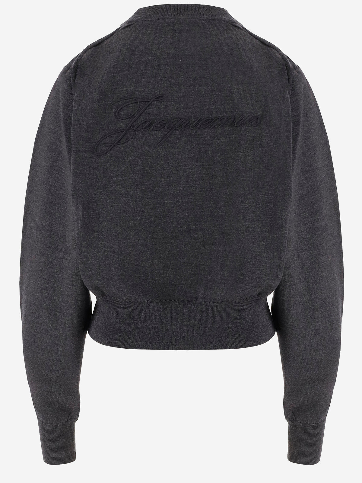 Jacquemus Jacquemus Merino Wool Sweater With Logo Embroidery - Image 6