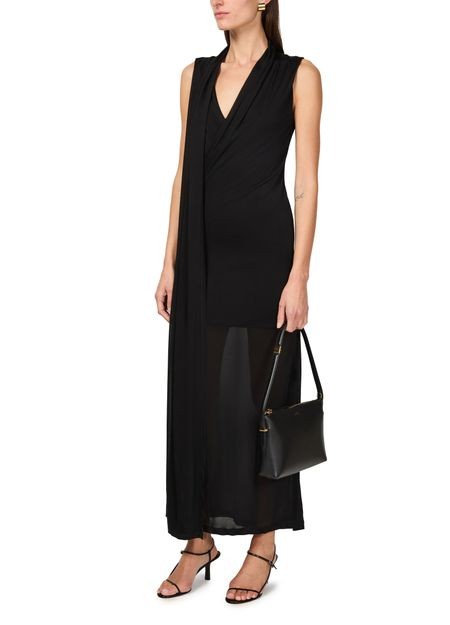 TOTEME Overlapped scarf dress - Image 6