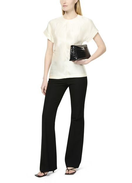 LOULOU STUDIO Pero fitted blouse in silk and linen - Image 6