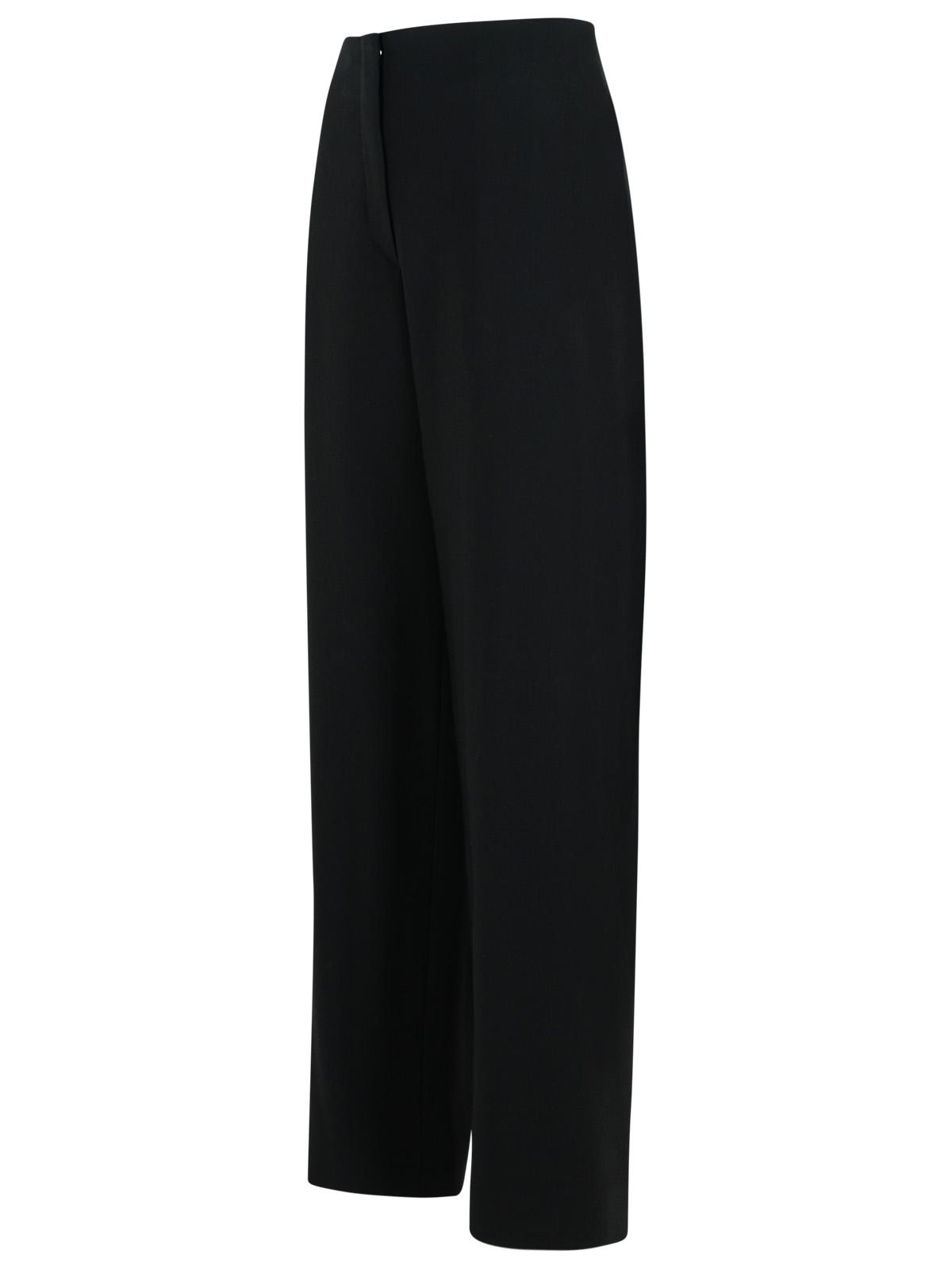 Sportmax Sportmax 'Adelchi'ブラックビスコースパンツ - Image 6