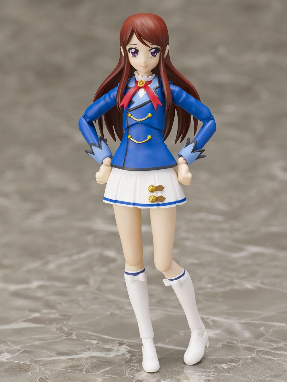 TAMASHII NATIONS S.H.フィギュアーツ アイカツ! 紫吹 蘭 (冬制服ver.) 約135mm ABS&PVC製 塗装済み可動フィギュア
