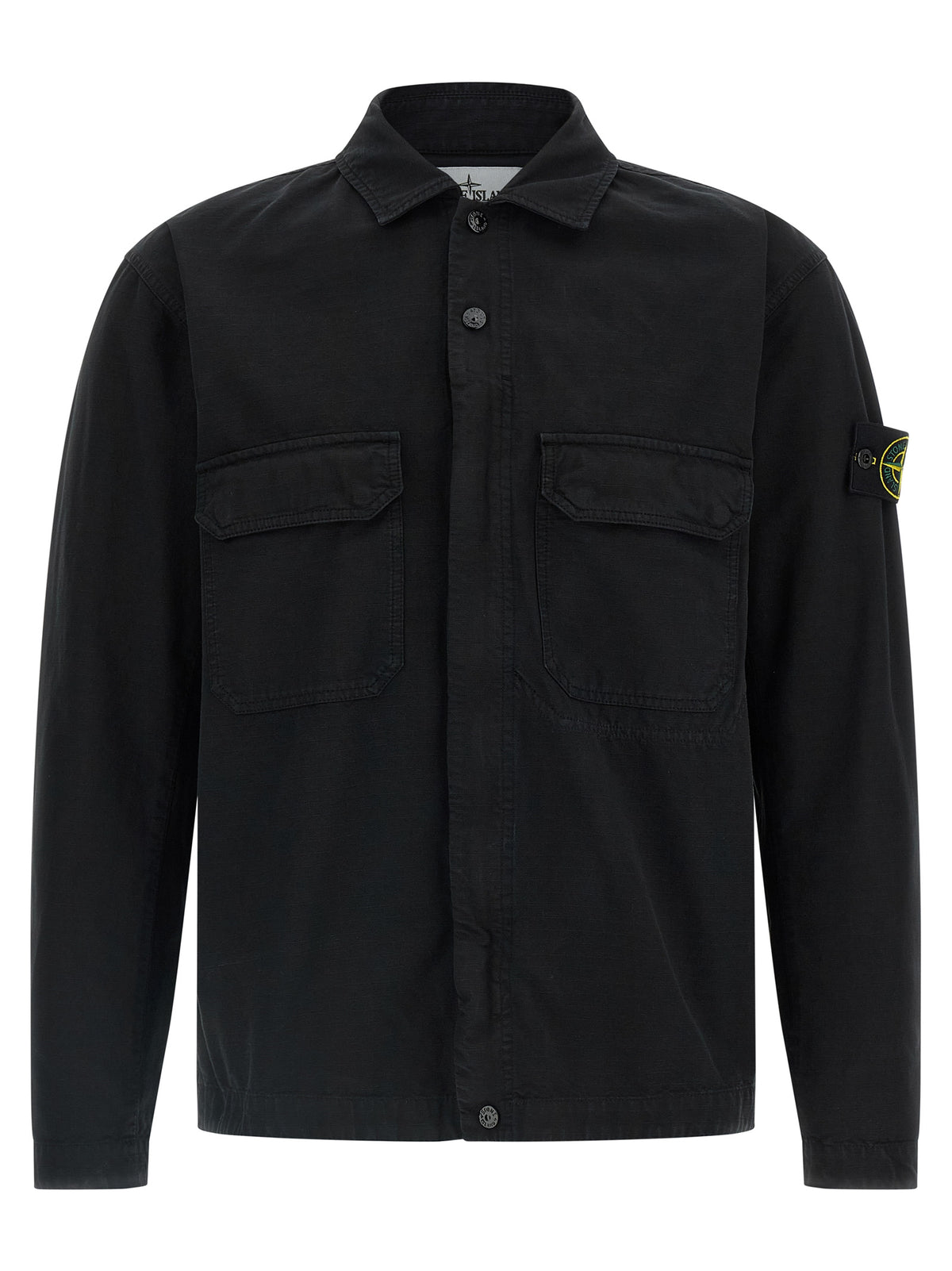 Stone Stone Island ローコットン オーバーシャツ - Image 6