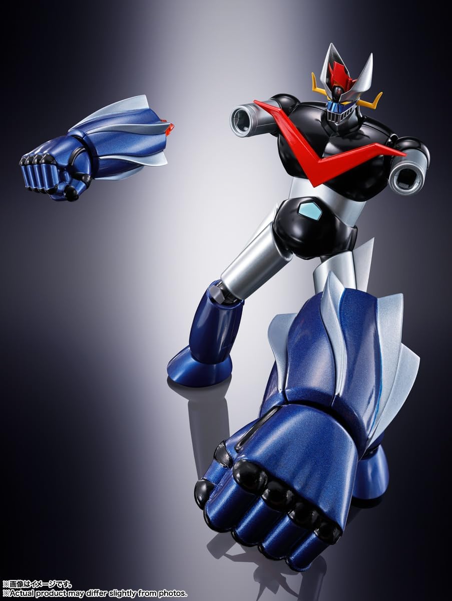 BANDAI SPIRITS Soul of Chogokin GX-111 Great Mazinger Kakumei SHINKA- Approx. 7.5 inches (190 mm), Die Cast & PVC & ABS, Painted Action Figure