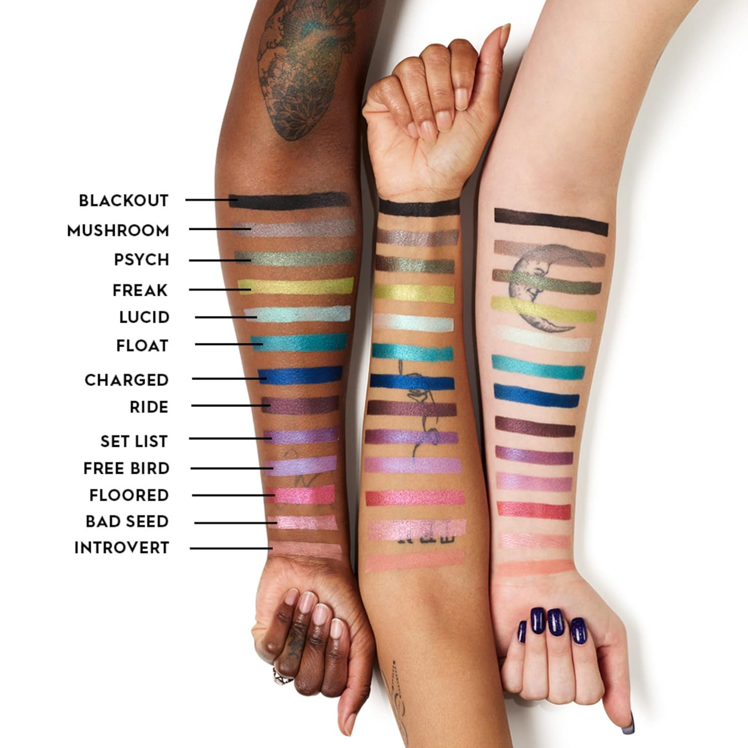 Urban Decay 24/7 Sombra de ojos de larga duración - Sombra de ojos compacta de alta pigmentación, color suave y mezclable, hasta 12 horas de duración, maquillaje sin arrugas, acabados mate, satinado