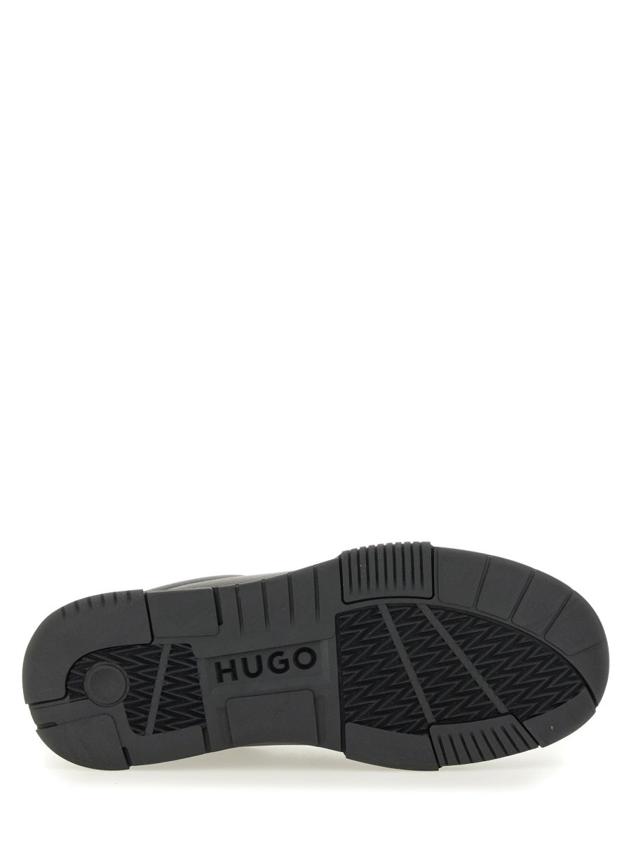 Hugo ジグザグのディテールを備えたヒューゴスニーカー - Image 6