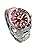 Seiko Prospex Mechanical Wristwatch, Made in Japan, Samurai Diver's Diver's SRPL11 Men's Wristwatch, Burgundy, Overseas Model, red (burgundy), Bracelet Type