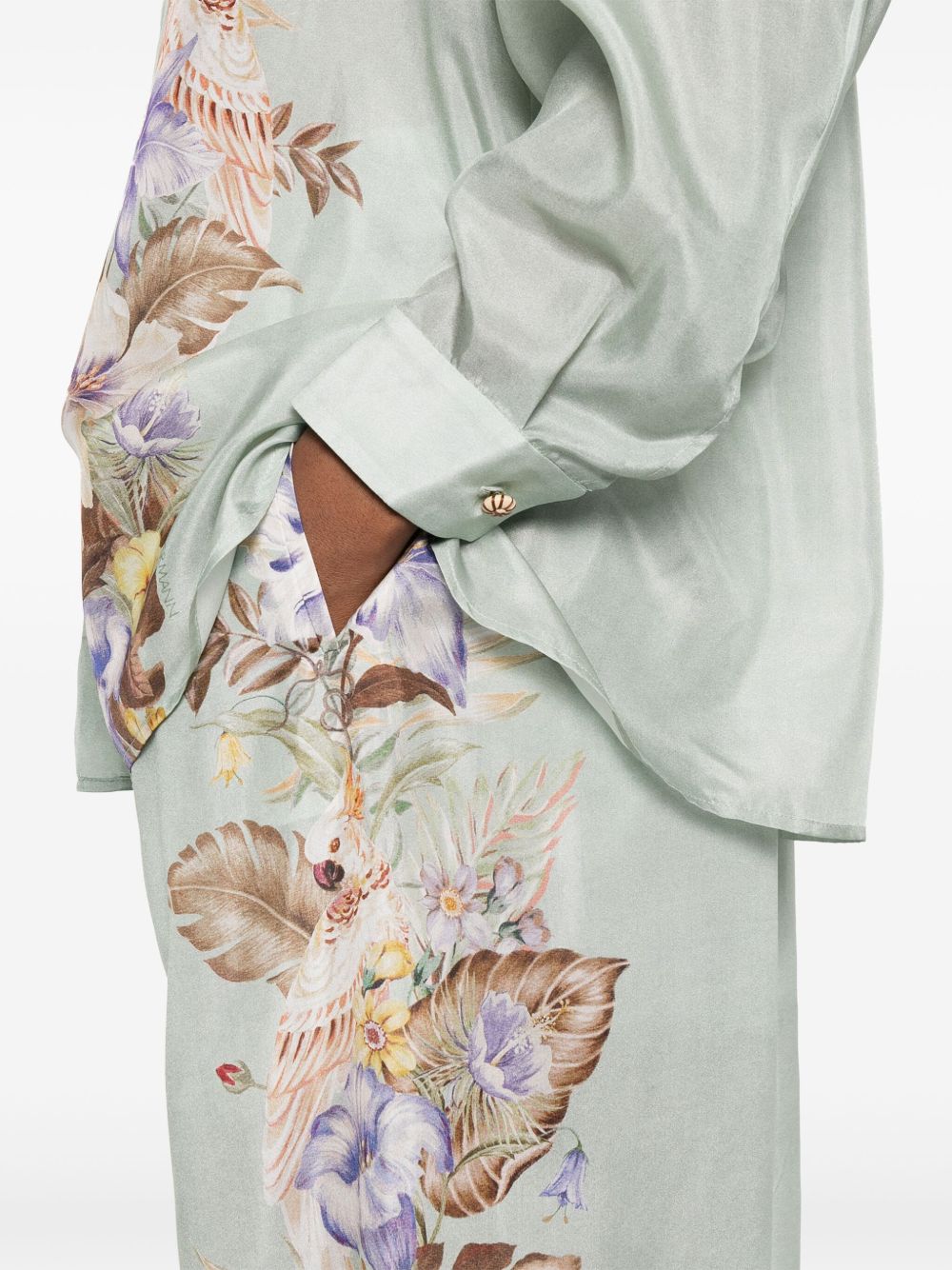 Zimmermann ZIMMERMANN COCOプリントシルクズボン - Image 6
