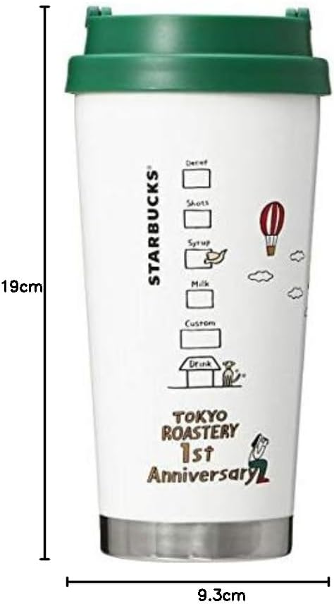 Starbucks Stainless Steel To Go Logo Tumbler Coffee Journey 473ml (16.0 fl oz), Roastery Tableware, Logo, Water Bottle, White Coffee, Starbucks Reserve, Roastery, Limited Edition, Japan, Tokyo