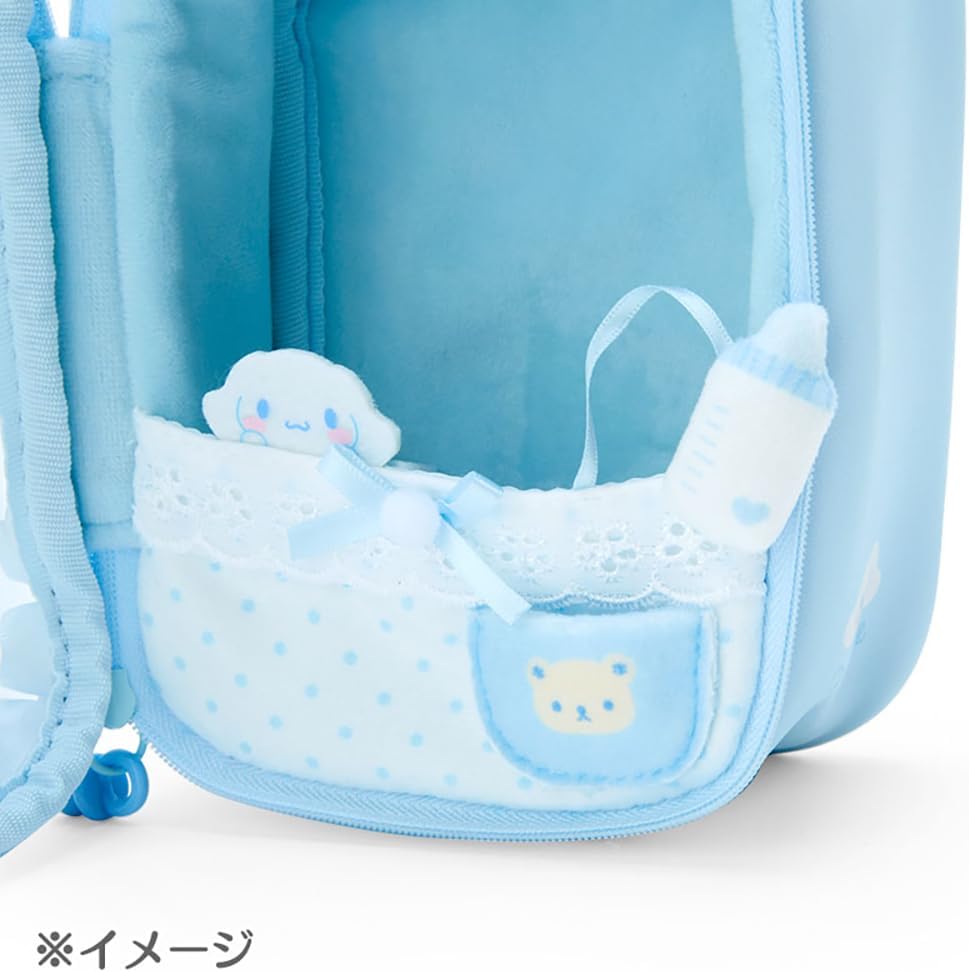 Sanrio 184721 Kuromi Plush Pouch Enjoy-Idol Baby Kuromi 6.1 x 4.7 x 3.5 inches (15.5 x 12 x 9 cm), Character