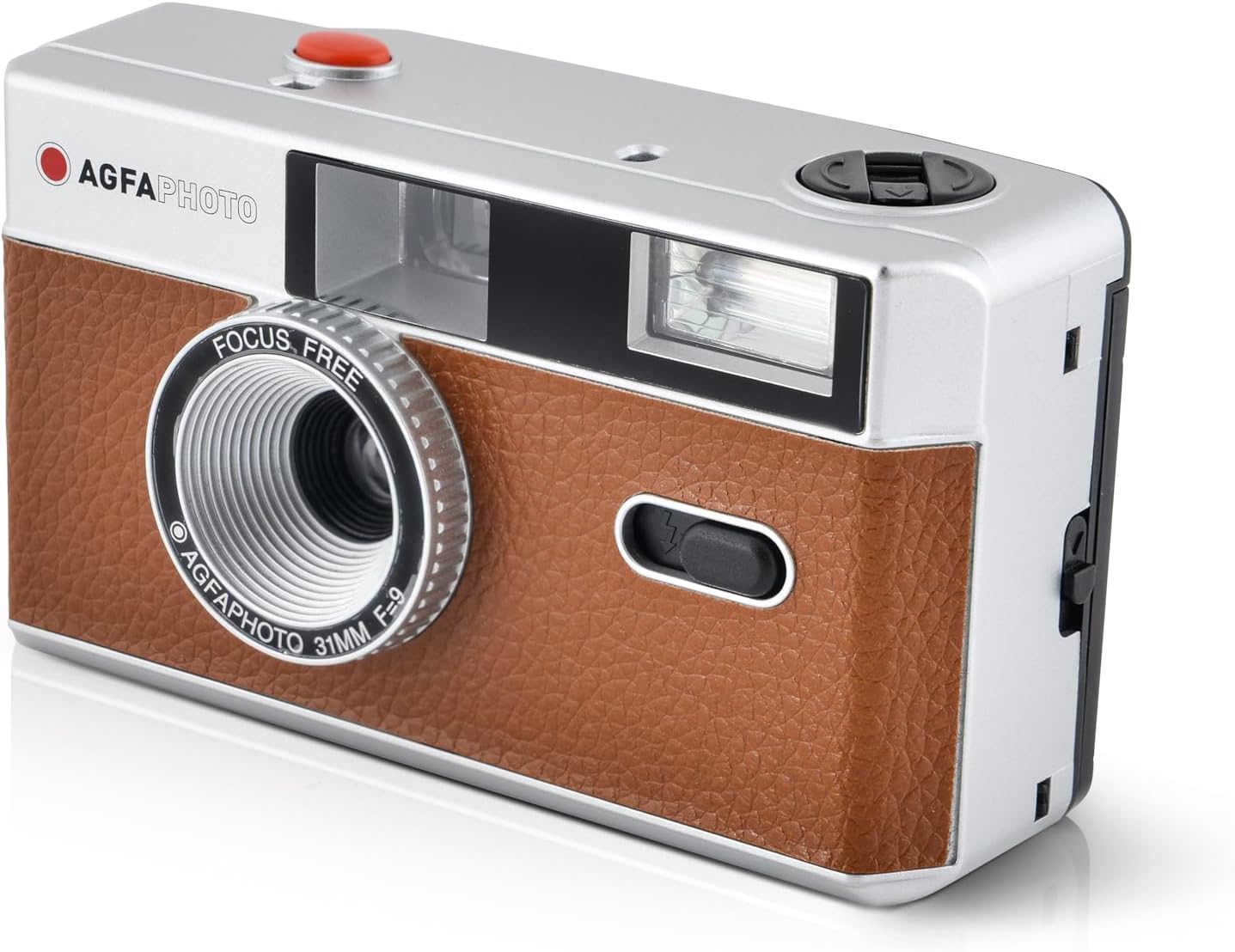 AgfaPhoto Reusable Photo Camera 35mm Brown