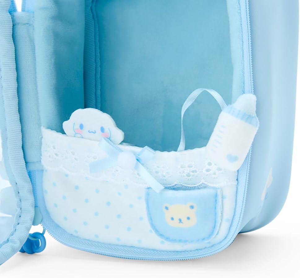 Sanrio 184683 Cinnamoroll Plush Pouch Enjoyment Idol, Baby Cinnamoroll, 6.1 x 4.7 x 3.5 inches (15.5 x 12 x 9 cm), Character
