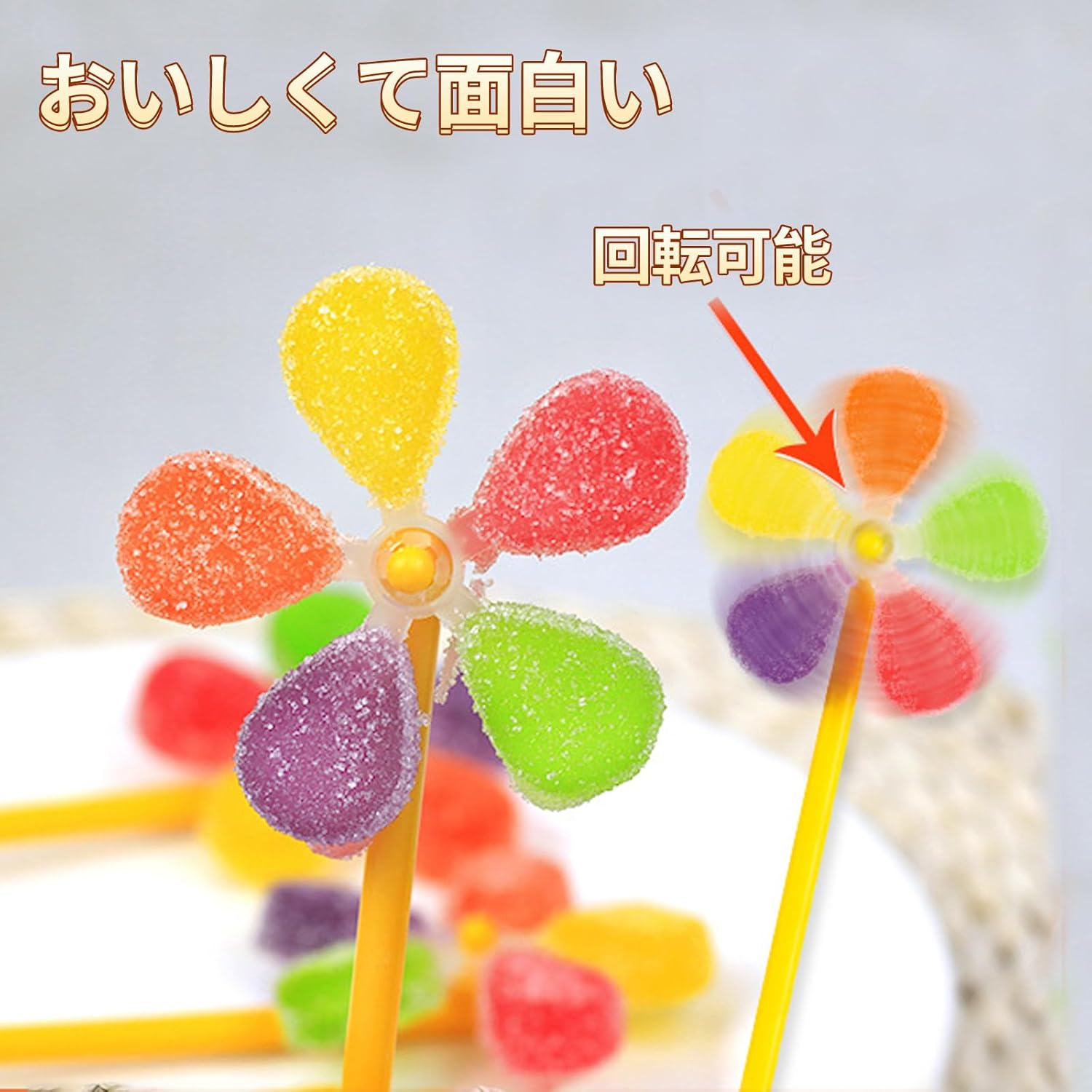 FuLe YunQi Sugar Candy 30-Piece Set Stick Candy Snacks Gummy Gift Assortment - Stick Candy Stick Snacks Individually Wrapped - Large Capacity Commercial Use Prizes Party Popular Gift Big Share Pack