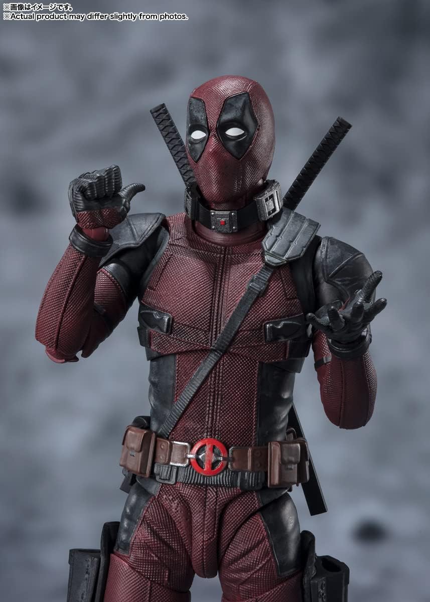 BANDAI SPIRITS S.H. Figuarts Deadpool (DEADPOOL 2), Approx. 6.1 inches (155 mm), ABS & PVC, Pre-painted Action Figure