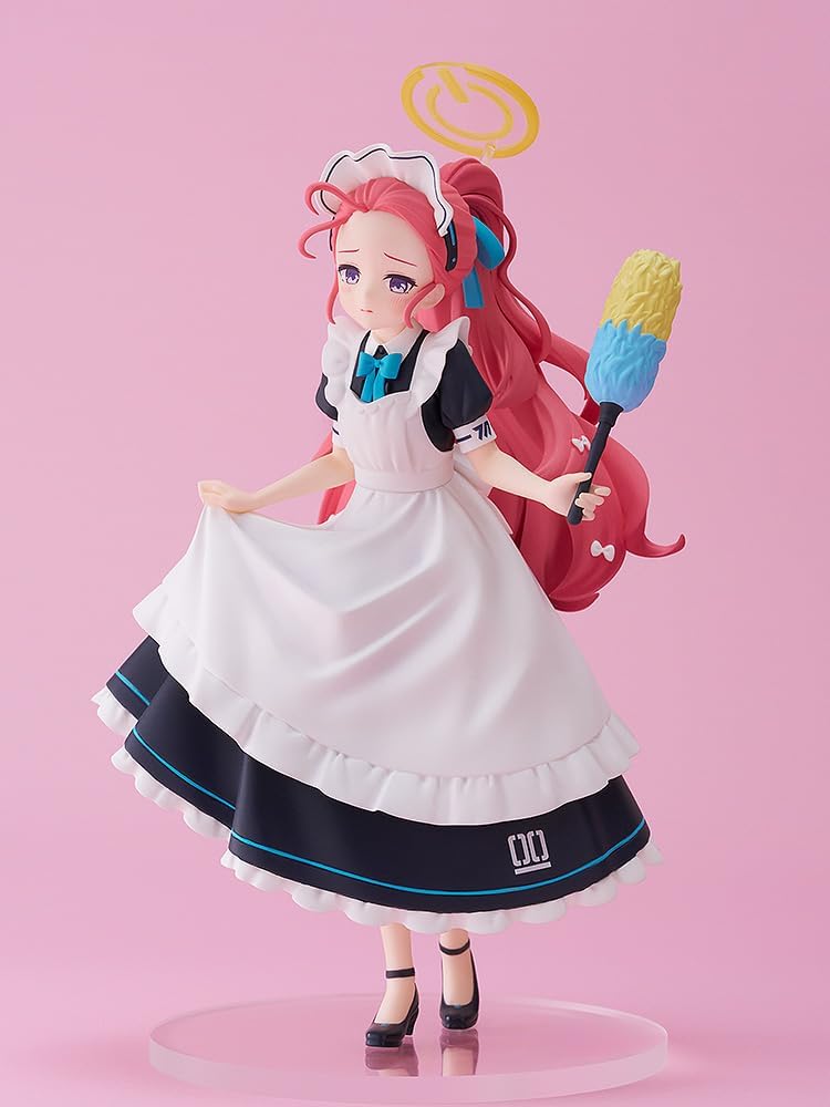 グッドスマイルカンパニー ブルーアーカイブ -Blue Archive- POP UP PARADE ユズ（メイド） プラスチック製 塗装済み完成品 ノンスケール 専用台座付属 全高約180mm