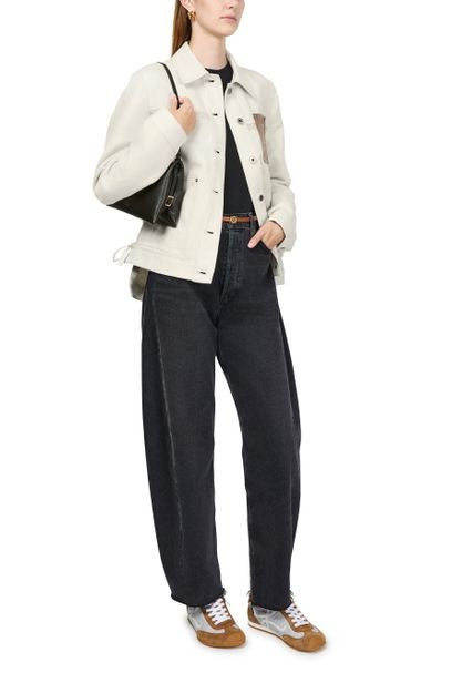 LOEWE Workwear jacket in cotton and linen - Image 6