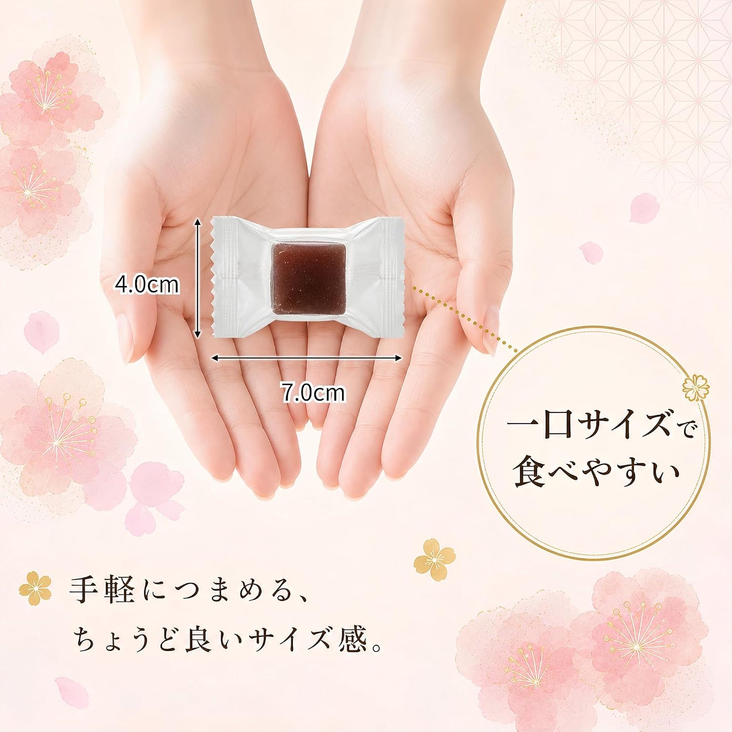 Alneka Mini Adzuki Yokan Yokan Japanese Confectionery Package, 25.4 oz (1,000 g), Estimated Quantity: Approximately 100 Pieces, Made in Japan