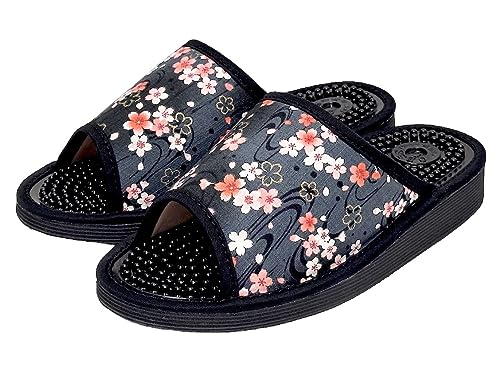 Daiming Shokai Women's Health Sandals, Japanese Pattern, Japanese Style, Slippers, Made in Japan
