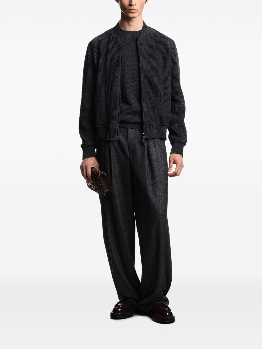 Emporio エンポリオアルマーニウールクルーネックジャンパー - Image 6