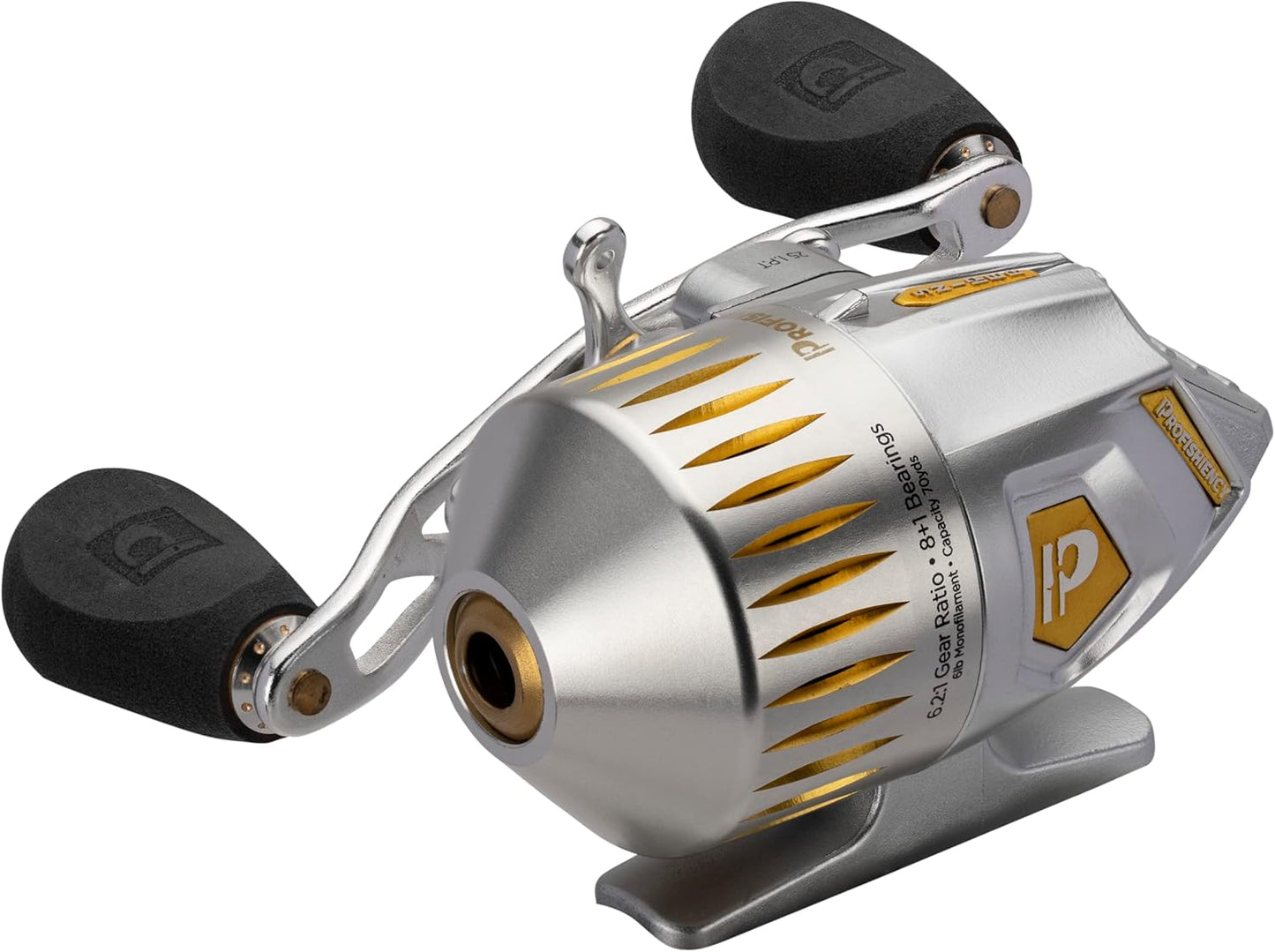 Micro Sniper Spincast Reel - Silver/Gold (Clam Pack)
